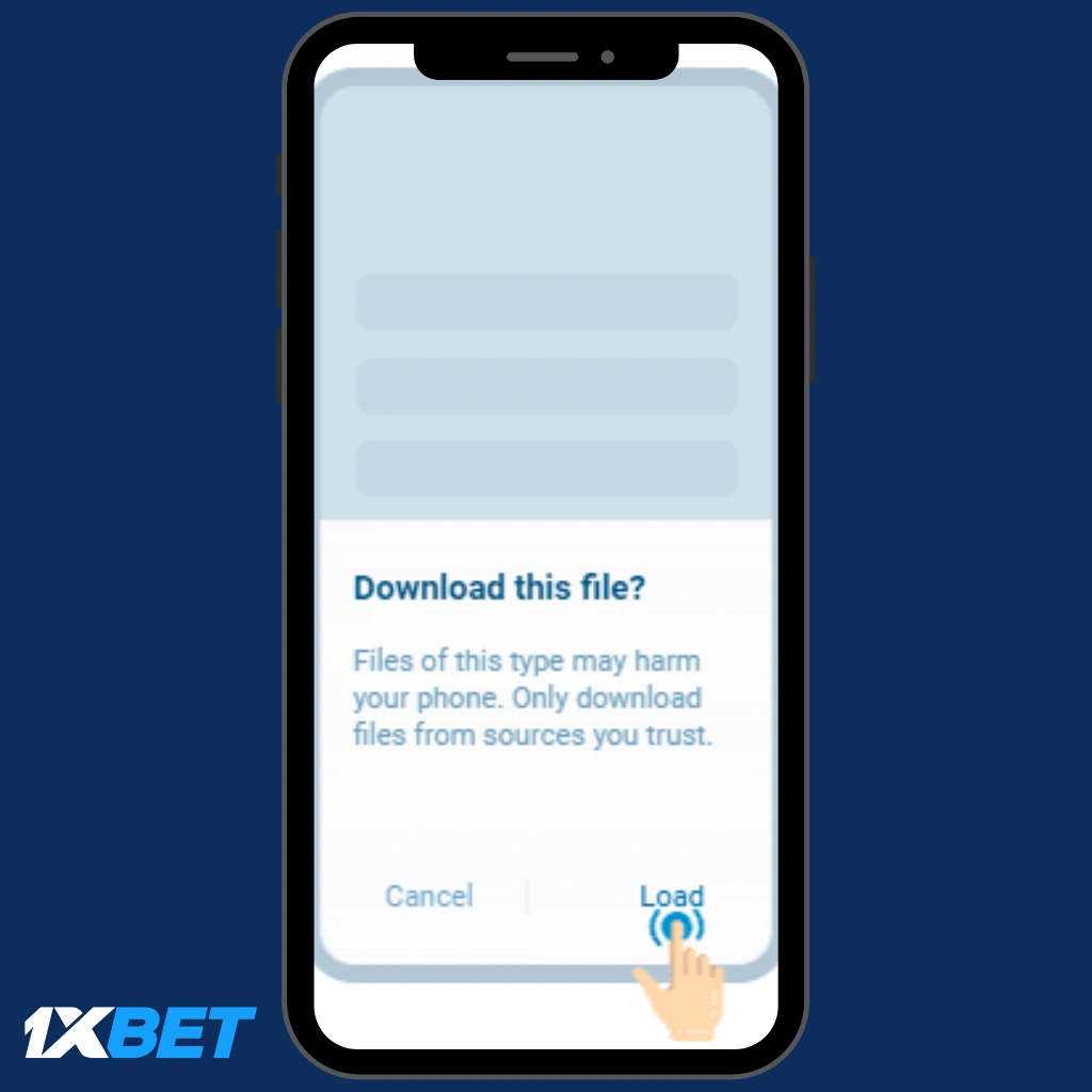 APK download warning