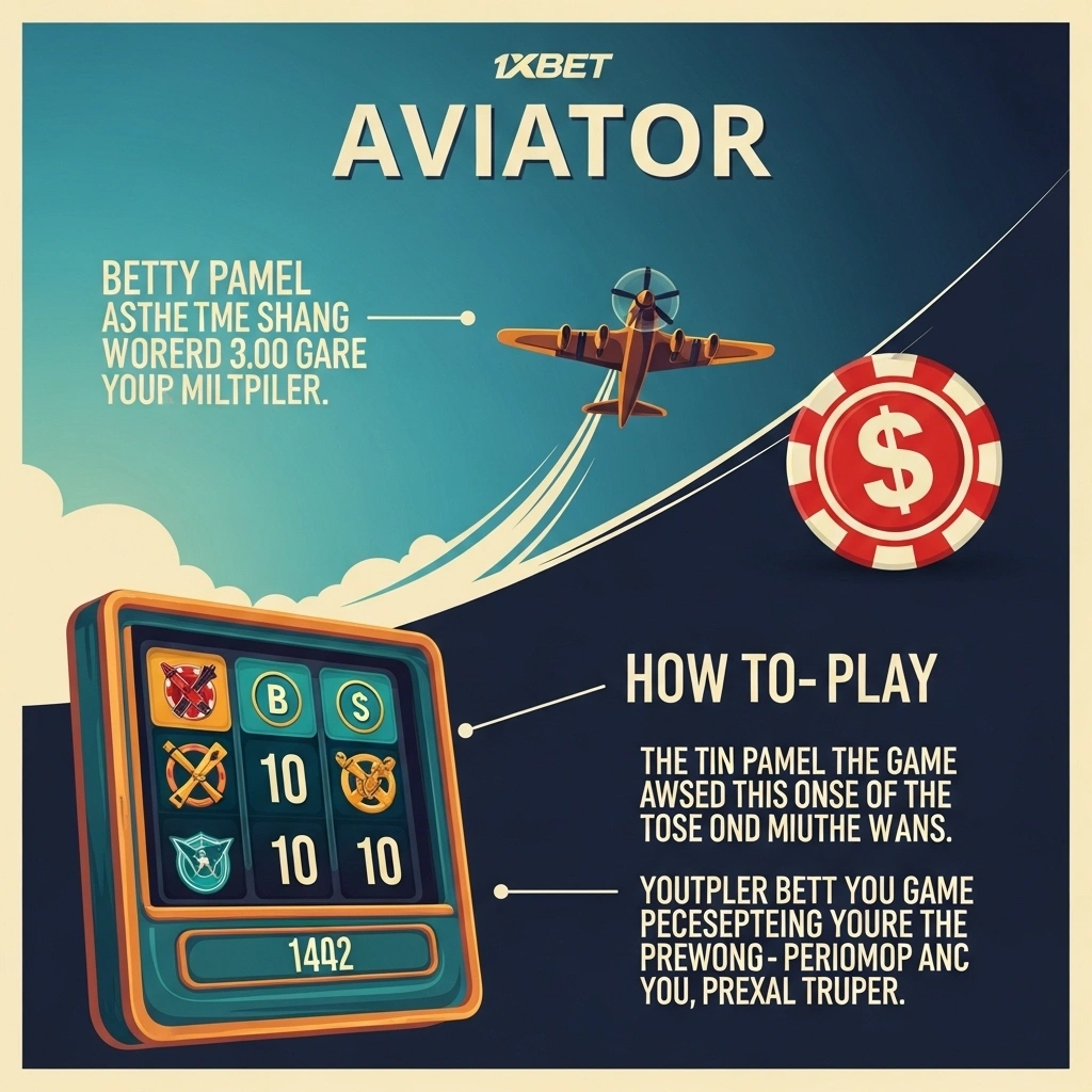 دليل لعبة الطيارة Aviator على 1xBet